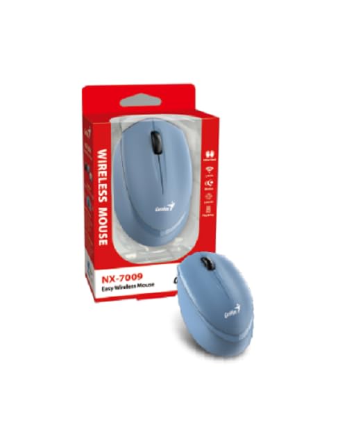 Amazon.com: Genius Mouse WIR. NX-7009 Blue (1xAA Battery